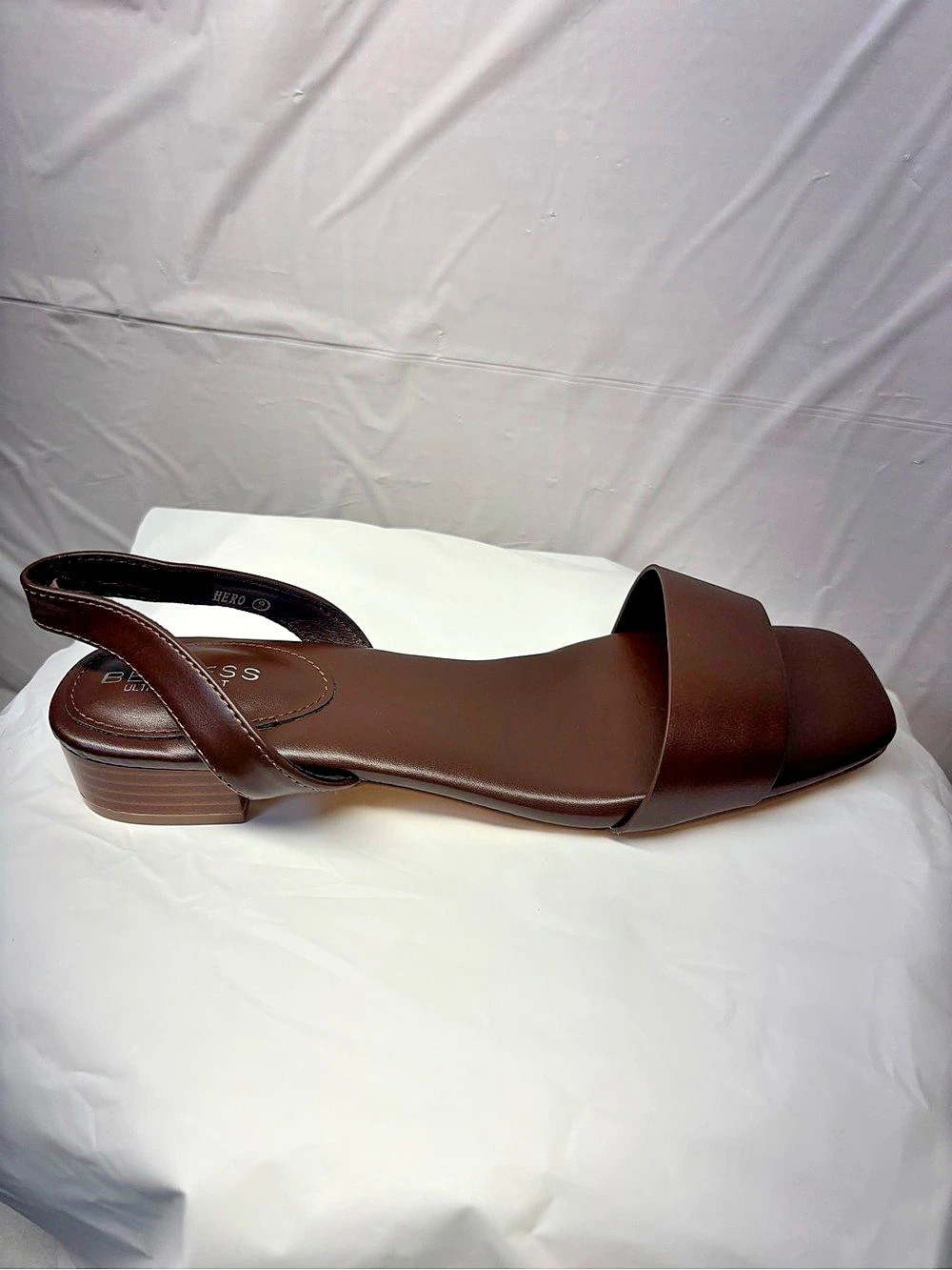 Seychelles Hero Women's Square Toe Block Heel Sandals Brown US 9